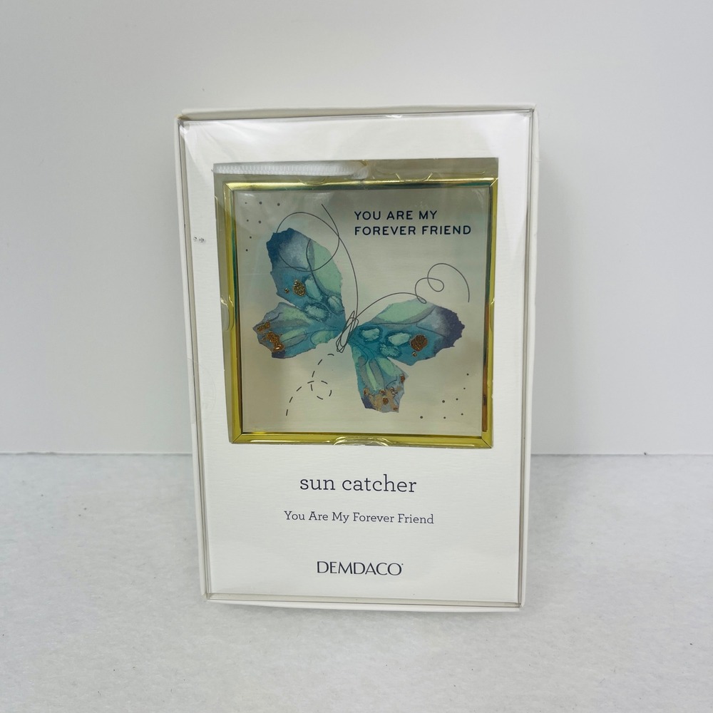 DEMDACO Elisabeth Hays Butterfly Sun Catcher You Are My Forever Friend New